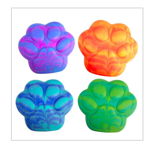 ORB Toys Easy Sqweezy Jumbo Paw Tactile Fidget Toy