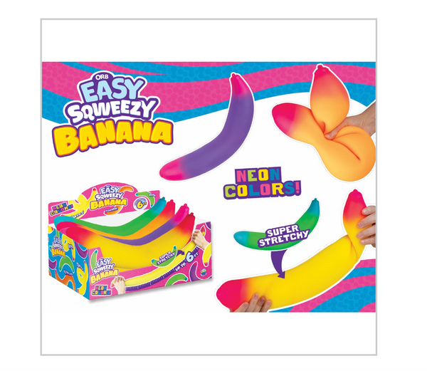 Easy Sqweezy Neon Jumbo Banana