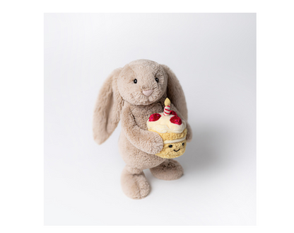 Bashful Beige Bunny 'Birthday'
