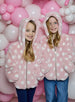 L/S HOODED JACKET PINK