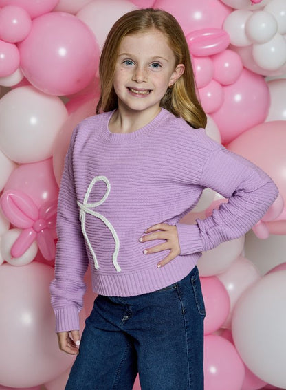 L/S TOP PURPLE GLAZE