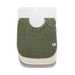 Cotton Muslin Classic Bib 3 Pack - Fern 2