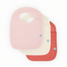 Cotton Muslin Classic Bib 3 Pack - Light Pink