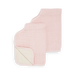 Cotton Muslin Burp Cloth 2 Pack - Light Pink