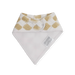 Cotton Muslin + Fleece Bandana Bib 4 Pack - Adobe Checker