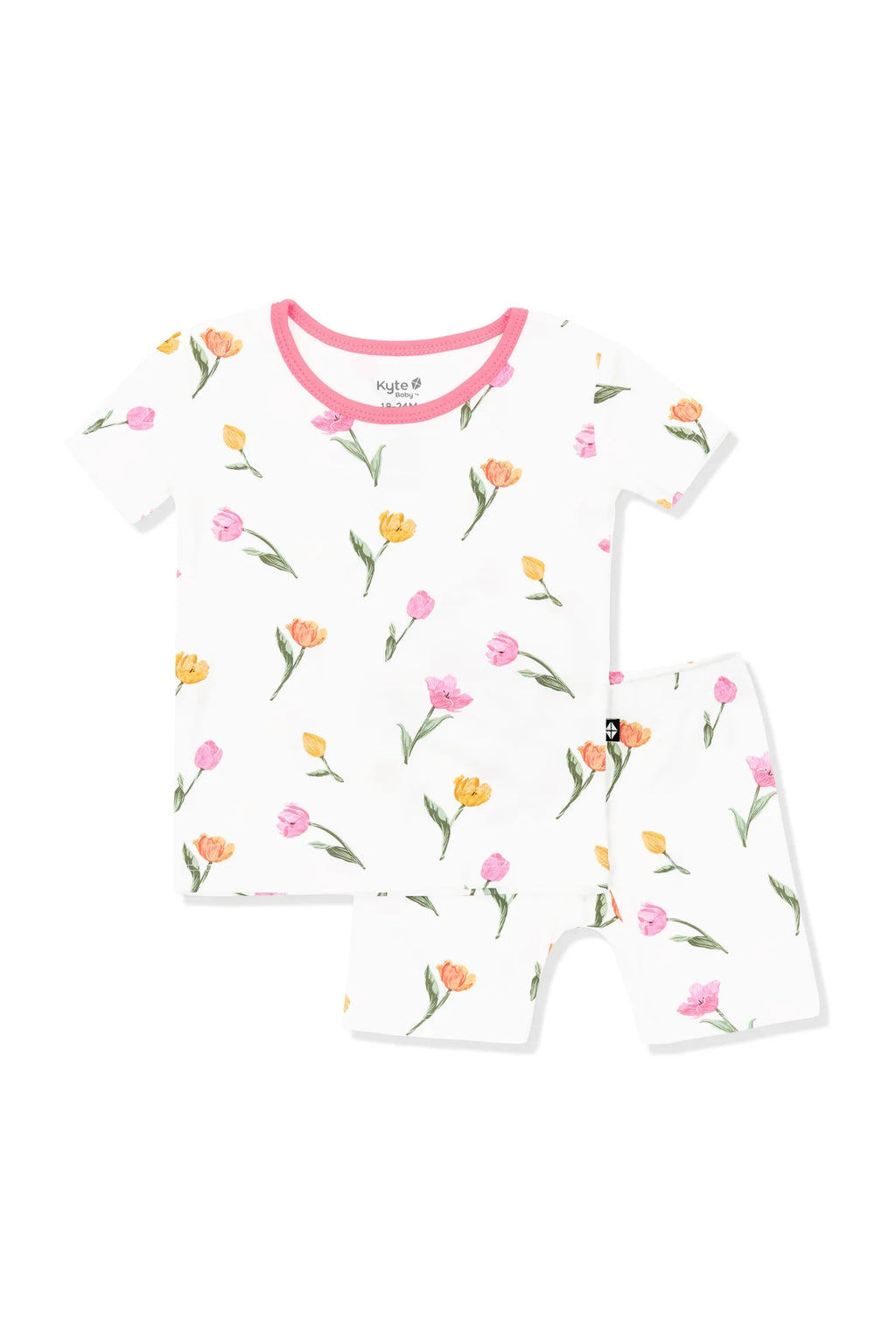 Short Sleeve Pajamas in Tulip