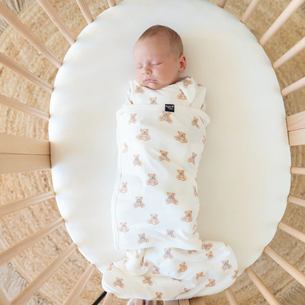 Sleep Bag Swaddler in Teddy Bear 1.0 XS