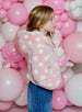 L/S HOODED JACKET PINK