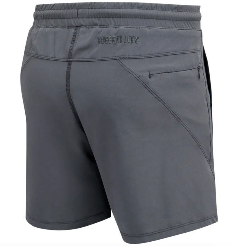 Kids Charcoal Freeballers - Sport Shorts