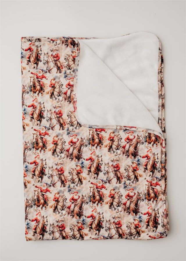 Cowboy Claus Swaddle One size