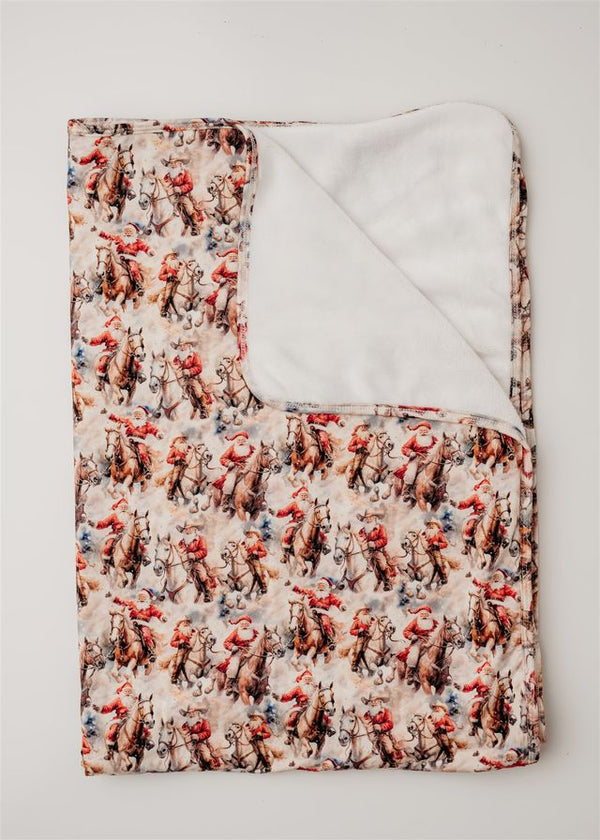 Cowboy Claus Swaddle One size