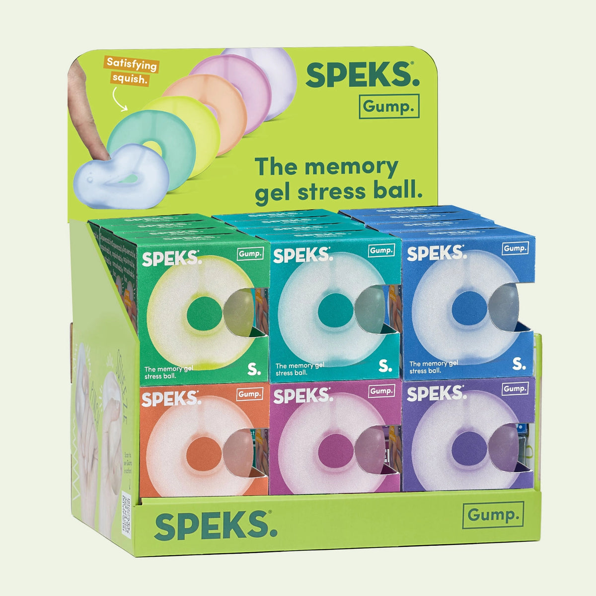 Gump Memory Gel Stress Loops