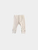 Baby Ribbed Leggings - Almond