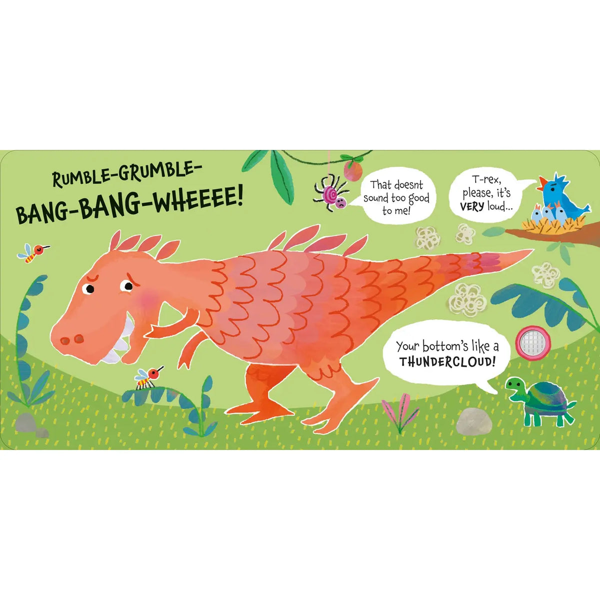 Was That Your Bottom, Dinosaur? Sound Book : Usborne