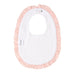 Light Pink Ruffle Snap Bib Bamboo Keepsake Baby Accessories