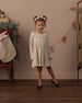 RUFFLE COLLAR DRESS RUBY BLOOM