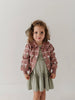 GIRLS FLORAL KNIT CARDIGAN - Tulip Heart Intarsia