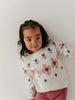 KNIT SWEATER -  Tulip Intarsia