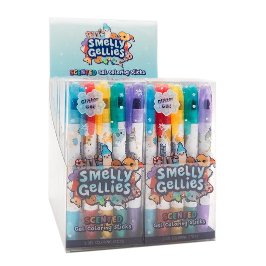 Holiday Glitter Smelly Gellies 5-Pack