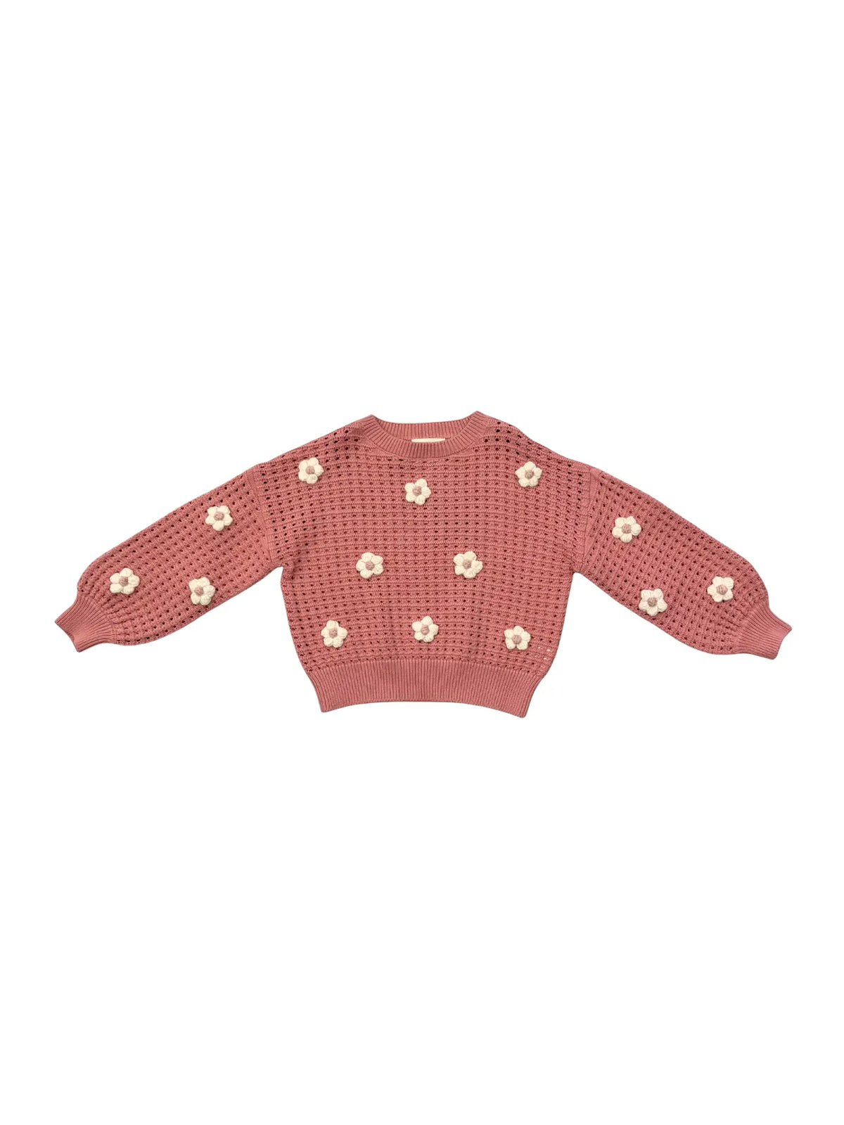 Avery & Alexander Open Weave Long Sleeve Sweater