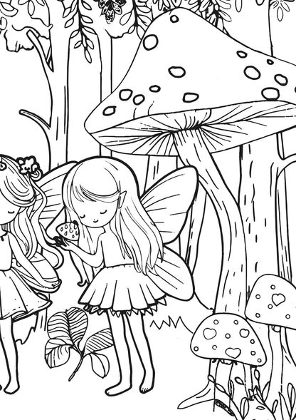 Fairyland Fun- Xxl Coloring Book