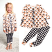 Lilith Pupmkin PEPLUM SET Kids Halloween Outfit