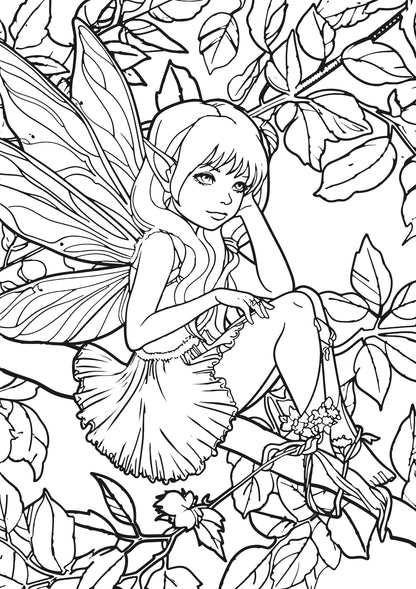 Fairyland Fun- Xxl Coloring Book