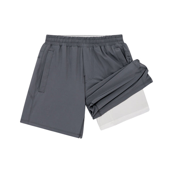 Kids Charcoal Freeballers - Sport Shorts