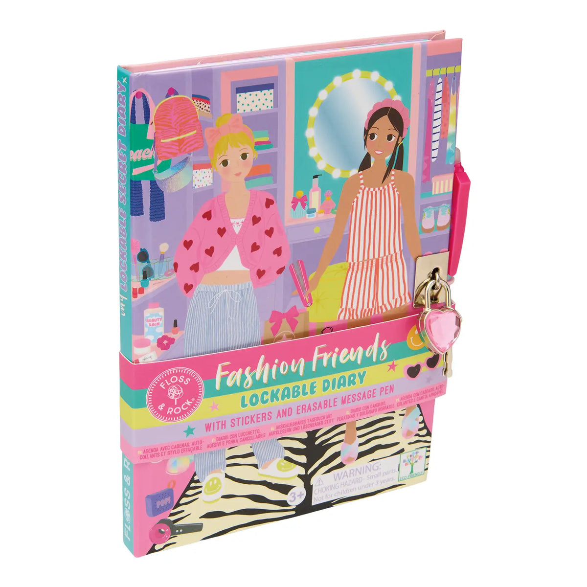 Fashion Friends Lockable Diary