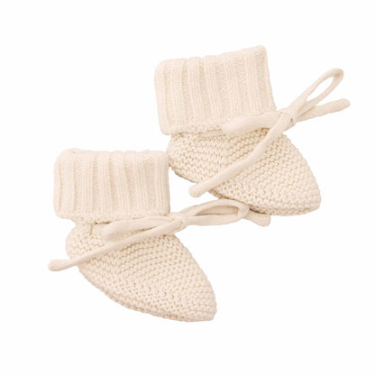 Knit Baby Booties | Sweet Neutrals NB