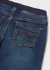 Soft denim jogger pants - 66 Dark