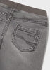 Soft denim jogger pants - 67-Medium Gra