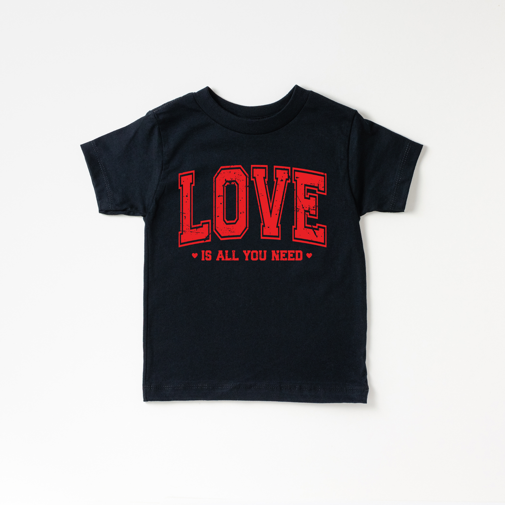 Love is all you need Valentines Day Kid Shirt
