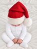 Knit Santa Hat, Red
