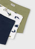 Set of 3 boxer shorts for boys