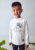 Boy Embossed Printed Dino Shirt