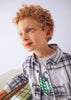 Boy Plaid Overshirt