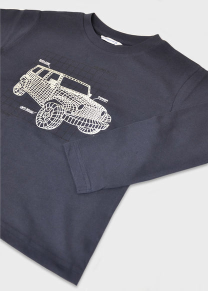 Boy Printed T-Shirt - glow in the dark