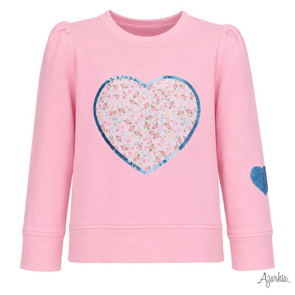 Sequin Applique Stay Sweet Pink Holly