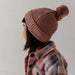 Babysprouts Knit Pom Hat - Rose