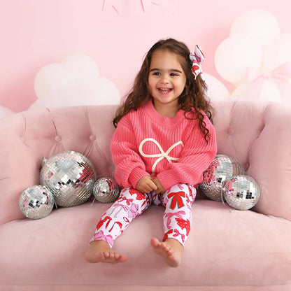 Pink Bow SWEATER