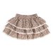 Mocha Floral Skort - Kids Boutique Clothing