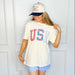 USA Patchwork Tee