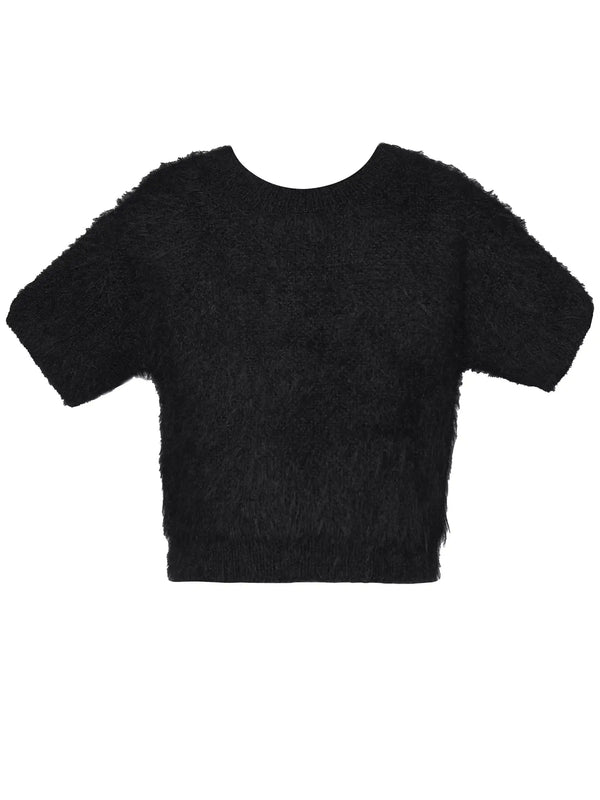 S/S Fuzzy Sweater