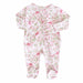 Bows in Bloom Ruffle Zipper Footie