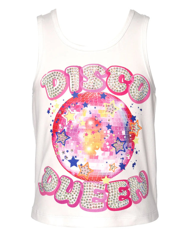 Disco Queen Print Top