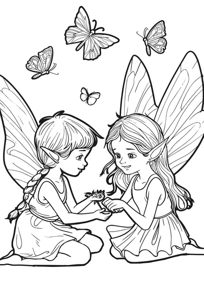 Fairyland Fun- Xxl Coloring Book