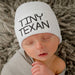 Tiny Texan Baby Hospital Hat - oatmeal
