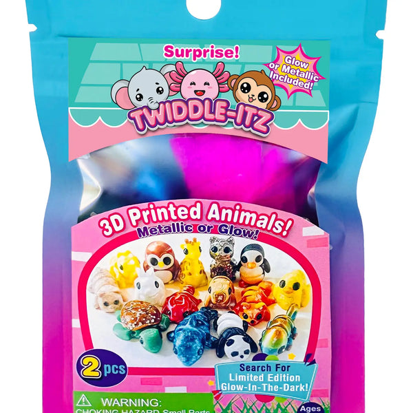 Twiddle-Itz 2pc Surprise 3D Animals