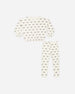 Spongey Knit Set Evergreen Bows
